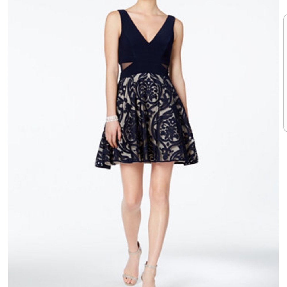 Semi formal mini cocktail dress